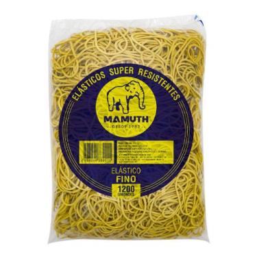 Imagem de Kit 1200 Elásticos Látex para Dinheiro N18 1KG - Mamuth