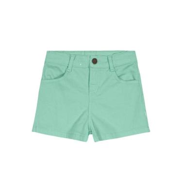 Imagem de Shorts sarja infantil menina Brandili Verde