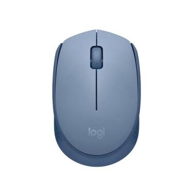 Imagem de Mouse wireless logitech m170 azul 910-006863