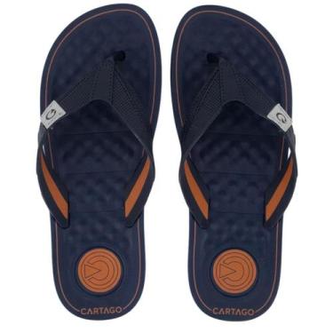 Imagem de Chinelo Masculino Cartago Arizona Original Lançamento Cor:BEGE/MARROM/