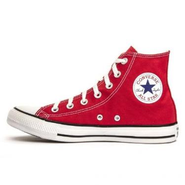 Imagem de Tênis All Casual Star Tradicional Feminino Masculino Unissex, Vermelho