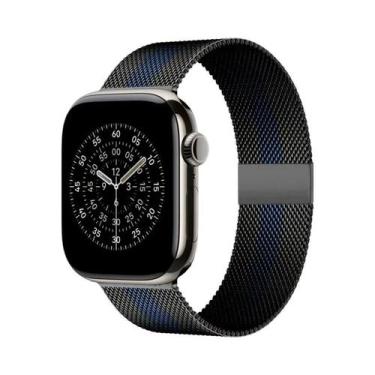 Imagem de Pulseira Milanese Loop Para Apple Watch S11 10 42mm 46mm, Compatível C