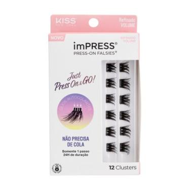 Imagem de Cílios Postiços imPRESS Mini REFIL Refinado Volume - Kiss New York