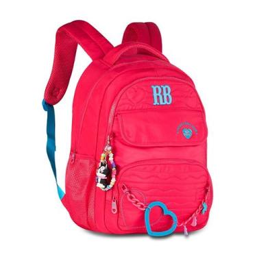 Imagem de Mochila de Costas Rebecca Bonbon Heart Beats RB27015 Grande Juvenil Bo