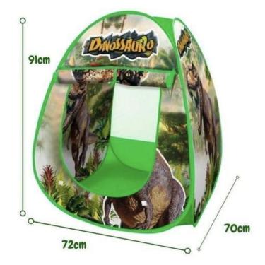 Imagem de Toca Barraca Infantil Dinossauro T-rex Meninos Com Bolsa - Samba Toys