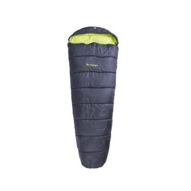 Imagem de Saco de Dormir Compacto Qiwa Hawapi, Preto, Verde limão