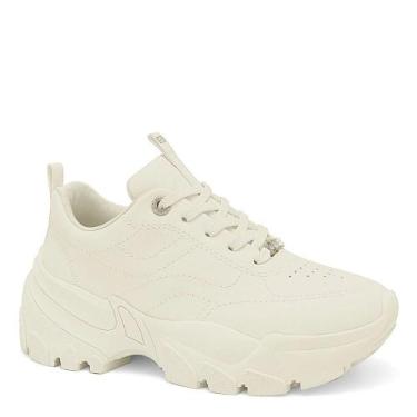 Imagem de Tênis Ramarim Chunky Dad Sneaker Plataforma Casual 25-86201, Coconut, 