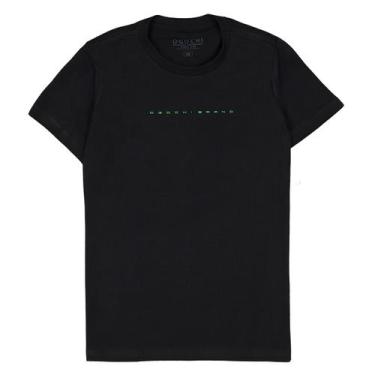 Imagem de Camiseta Básica Infantil Menino Preta Ogochi Brand em Verde, 8