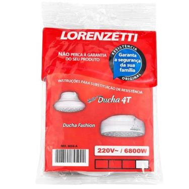 Imagem de Resistência Ducha Fashion e Bella Ducha 4T 220V 6800W 3056A - Lorenzet