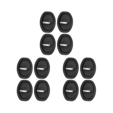 Imagem de Kit De Amortecedores De Silicone Para Fechaduras De Porta De Carro, 4 