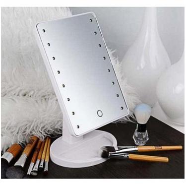 Imagem de Espelho Led De Mesa Articulado Maquiagem Branco (888415) - Led Mirror