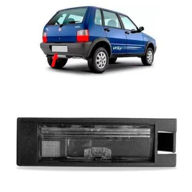 Imagem de Lanterna de Placa para carro UNO MILLE SIENA PALIO DOBLO TORO IDEA PUN
