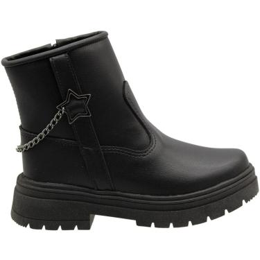 Imagem de Bota Coturno Infantil Grugui Aplique Estrelinha Menina