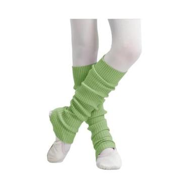 Imagem de Meias De Ballet Longas Extra Macias Para Meninas, Aquecedores De Perna