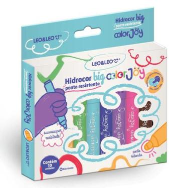 Imagem de Canetinha Hidrocor Big Color Joy Ponta Resistente Leo&Leo