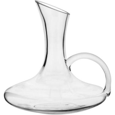 Imagem de Decanter Merlot Home&Co 25x22x21cm Vidro Transparente 1,2L Bar Vinho e