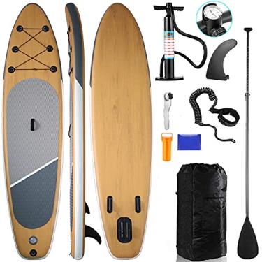 Imagem de HEYLIFE SUP Tábua de Pás Insufláveis Stand Up 15 CM Espessura da Tábua de Pás em Pé 150 Kgs com acessórios Premium All Around Peso leve para presente de aniversário