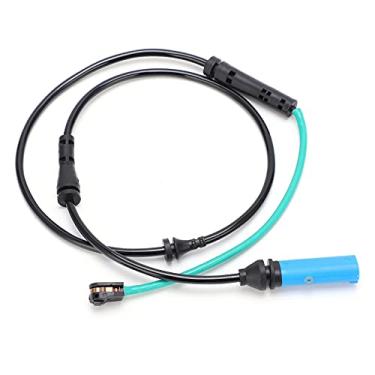 Imagem de Contato de aviso de freio dianteiro, sensor de pastilha de freio frontal durável de 34356861807 com capa protetora para peças de quebra de carro