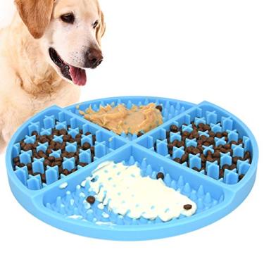 Imagem de Bangp Tapete de lambida para cães com alimentação lenta, almofada de lamber para cães para redução de tédio e ansiedade, tapete interativo para cães e petiscos, tapete de silicone premium para alimentação lenta e seca e úmida