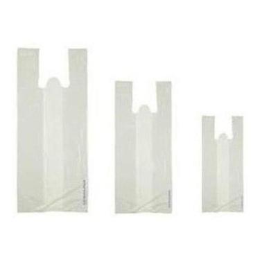 Imagem de Sacolas Plasticas 35x45 Branca Recuperada Reciclada 5kg