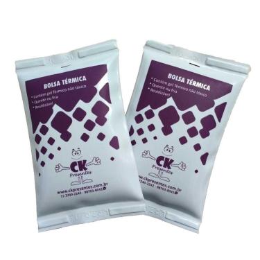 Imagem de Gelo Gel Artificial Flexível Quente ou Frio Kit com 2 Unidades CK Presentes