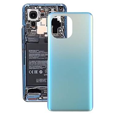 Imagem de Tampa traseira da bateria de substituição de telefone celular Tampa traseira da bateria original para Xiaomi Mi 11