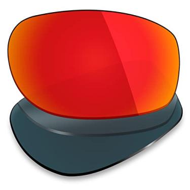 Imagem de Mryok Lentes de reposição polarizadas para Costa Del Mar Seven Mile – Vermelho fogo