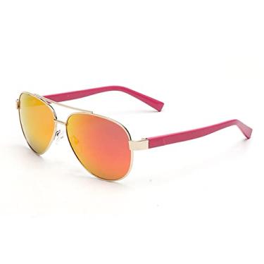 Imagem de Óculos de sol polarizados femininos uv400 espelho rosa, espelho vermelho, outros