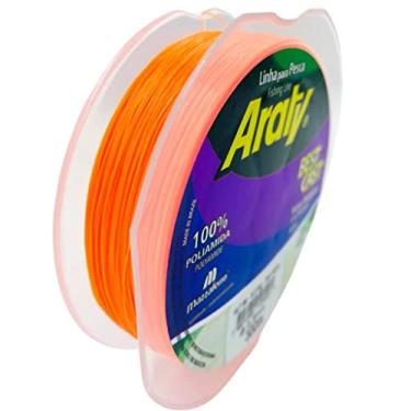 Imagem de Linha Pesca Monofilamento 0,35mm 300m Laranja fluorescente
