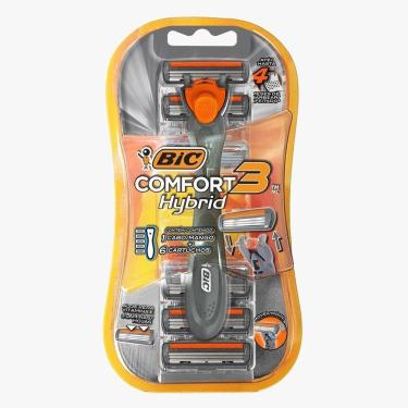 Imagem de Aparelho Bic Comfort 3 Hybrid + 6 Cargas