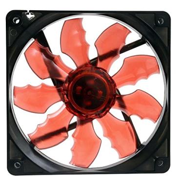 Imagem de Cooler Fan 4 Leds 120 x 120 x 25 mm OEX Game F10 Vermelho