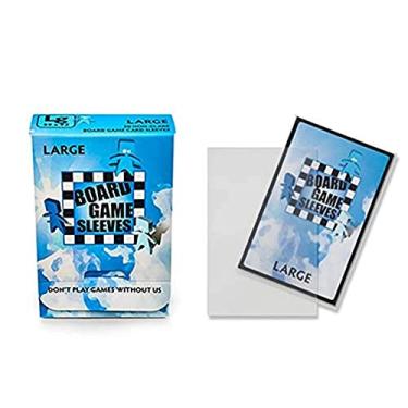 Imagem de Arcane Tinmen Mangas de jogo de tabuleiro sem brilho 50 ct tamanho grande pacote individual