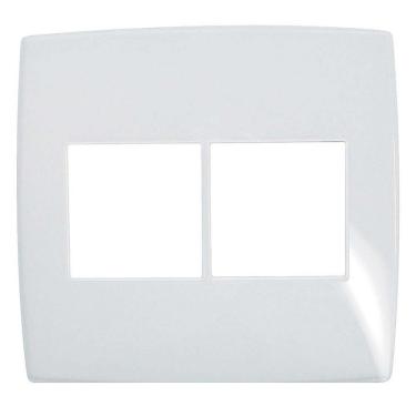 Imagem de Placa 4x4 2+2 Postos Pialplus Gloss Ref. 618532 - Pial
