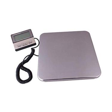 Imagem de balanças digitais para alimentos escala eletrônica botão de alta precisão plataforma precificação de encomendas postais bagagem expressa de aeronaves 200 kg