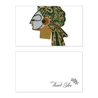 Imagem de Chinese Shadow Play Head Retrato cartão de agradecimento aniversário aniversário comemoração casamento agradecimento