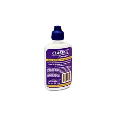 Imagem de Tinta Re-Fill Ink Blue à base de água para refil de carimbo autotintado Xstamper Classix, 59 ml