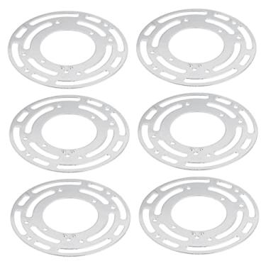 Imagem de OSALADI 6 Unidades Luminária De Teto Candelabro Suporte De Montagem Suporte De Montagem Do Ventilador De Teto Suporte De Montagem Leve Placa De Fixação Suporte De Luz Lustre