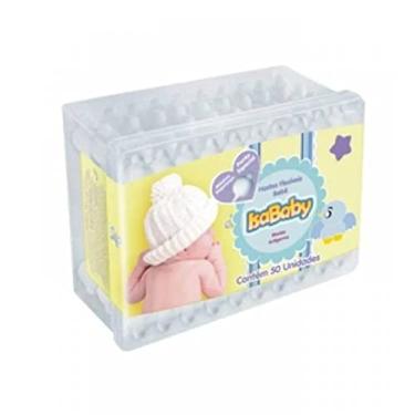 Imagem de Hastes Flexíveis de Segurança Isababy, 50 Unidades, Cor: Branco