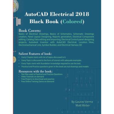 Imagem de AutoCAD Electrical 2018 Black Book (Colored)