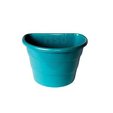 Imagem de Vasos Plastico De Parede Jardim e Horta Vertical 3 Litros - Kit 10 unidades (VERDE)