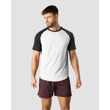 Imagem de Camisa Camiseta Raglan Academia Treino Dry Fitness Slim Fit-Masculino