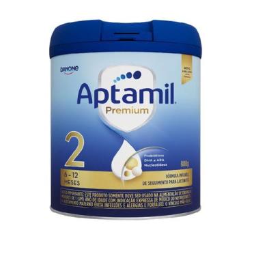 Imagem de Fórmula Infantil Aptamil Premium 2 Danone 6-12 Meses Com 800G