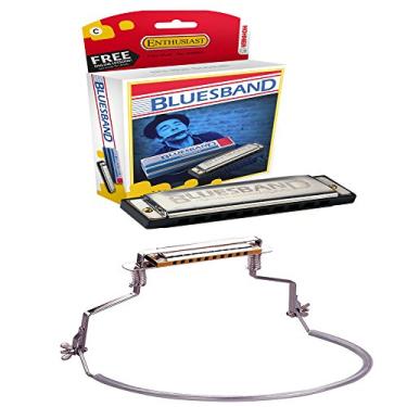 Imagem de Hohner 1501BX Blues Band, Harmonica, C com suporte para gaita Hohner gr tis HH01