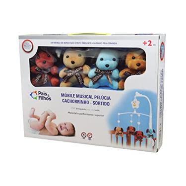 Imagem de Pais & Filhos Móbile Musical Pelúcia Cachorrinho - Masculino