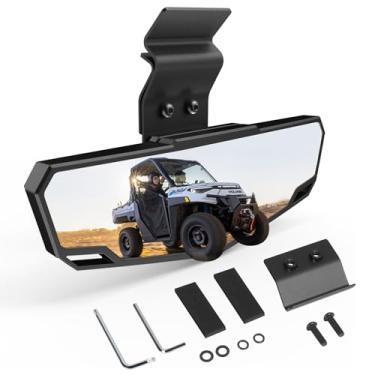 Imagem de Esploratori Espelho UTV, espelho retrovisor de processo especial compatível com Polaris Ranger 570 900 XP 1000 XP/Crew 2015-2024 Can Am Defender Accessories HD10 HD9 HD8 HD7 HD5