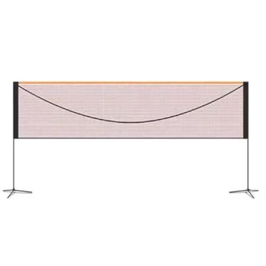 Imagem de Suporte De Rede Dobrável Para Badminton, Suporte Forte Para Tênis Pickleball Com Bolsa De Armazenamento, Para Campo Esportivo, Academia, Quintal (Size : 5.1m/17ft)