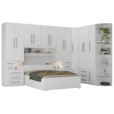 Imagem de Dormitório Queen Size Completo 1222 Branco