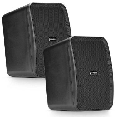 Imagem de Caixa De Som Hs 4 Outdoor Preta 100W Rms Musical - Frahm