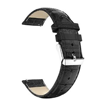 Imagem de Pulseiras NSmart em Couro para Smartwatch compatíveis com Samsung Galaxy Watch 3 4 5 40mm 42mm 44mm 45mm 46mm - active 1 e 2 - Watch 46mm - Gear S3 Frontier - Amazfit GTR 2 / GTR 3 / GTR 4 / GTS / GTS 2 mini / GTS 3 / GTS 4 mini - BIP 3 - BIP S - Stratos 2 / Stratos 3 - Pace - Hawei GT - Nandos_Stor