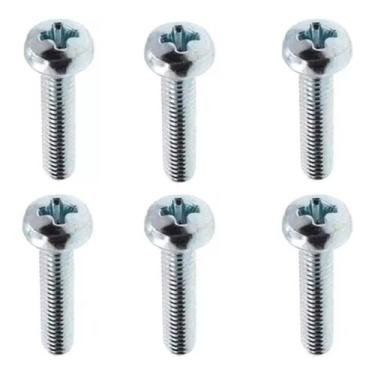 Imagem de 6 Parafusos Tampa Filtro Ar 4x16 Titan 125 1989 Á 1999 - Trilha